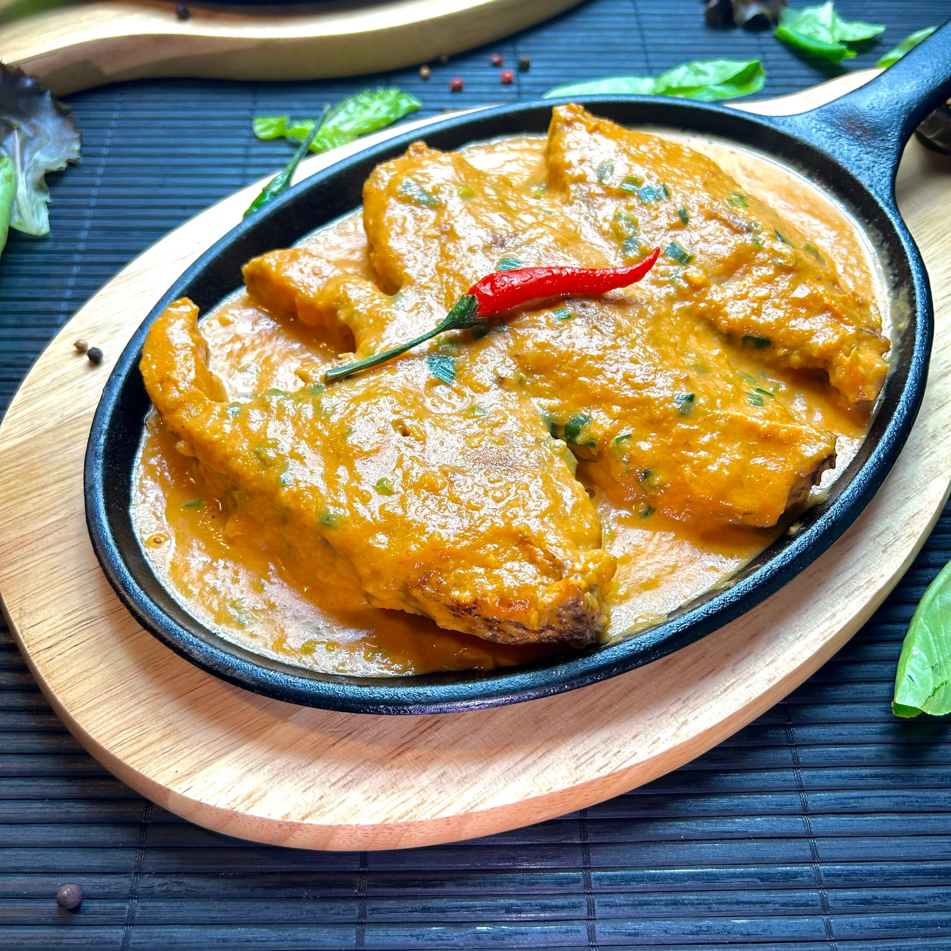 Poisson sauce coco